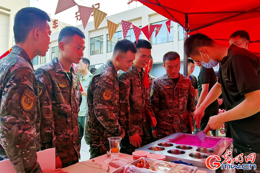 武警北京总队执勤第六支队举行“庆八一·迎盛会”文化活动庆祝建军95周年