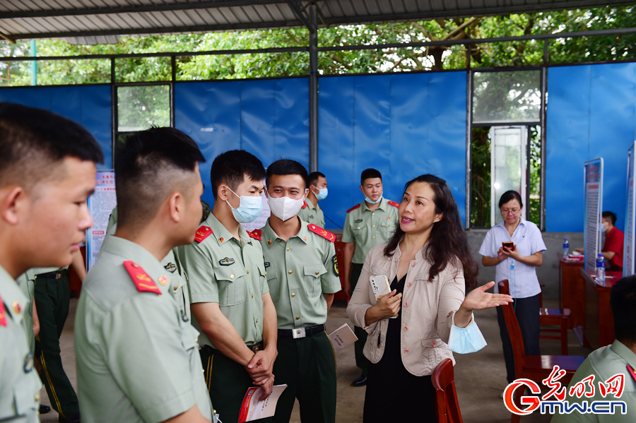 春风送岗 武警广东总队执勤第二支队组织“岗位进军营”专场招聘会