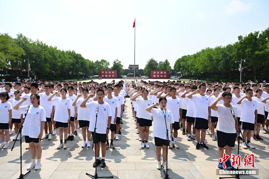 日本宣布无条件投降78周年：中国人民抗日战争纪念馆参观者众多