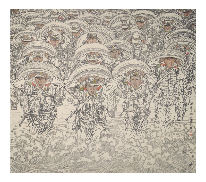 翰墨丹青军旅情——军旅女画家萧李雷的艺术人生 翰墨丹青军旅情——军旅女画家萧李雷的艺术人生