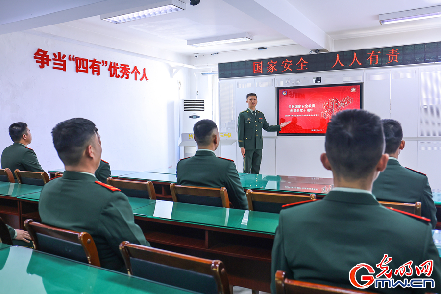 武警北京总队执勤第六支队开展国家安全日宣教活动