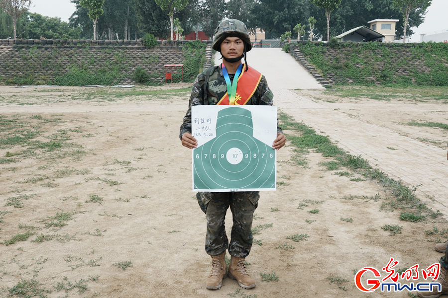 武警北京总队执勤第六支队组织新兵实弹射击训练考核