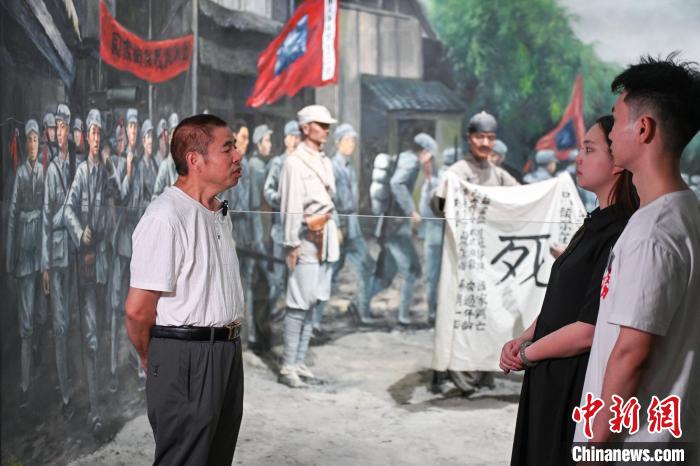 台青走进建川博物馆聚落：抗战是两岸同胞共同的记忆