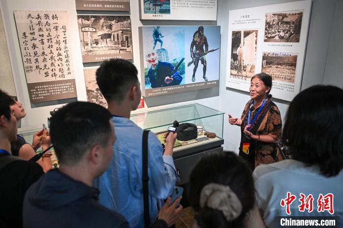 台青走进建川博物馆聚落：抗战是两岸同胞共同的记忆