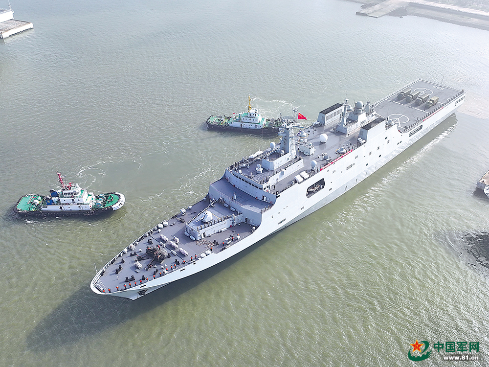 “和平友谊-2025”联演中方参演部队出征