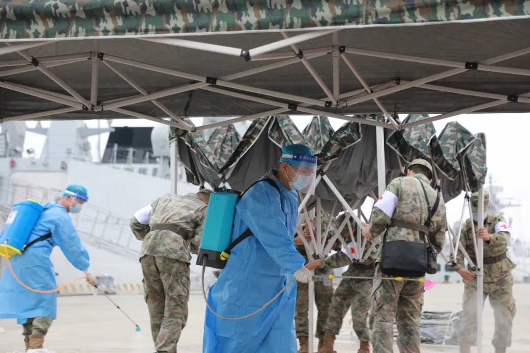 舰艇编队“遭袭”！直击后装综合保障演练现场