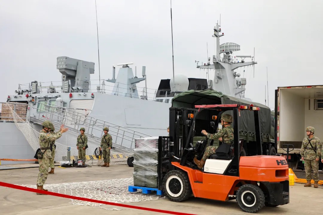 舰艇编队“遭袭”！直击后装综合保障演练现场