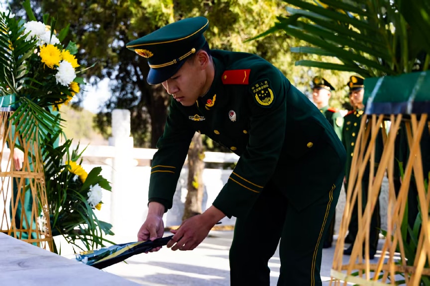 清明祭英烈 薪火永相传丨武警第一机动总队某支队官兵缅怀先烈铸忠诚 清明祭英烈 薪火永相传丨武警第一机动总队某支队官兵缅怀先烈铸忠诚