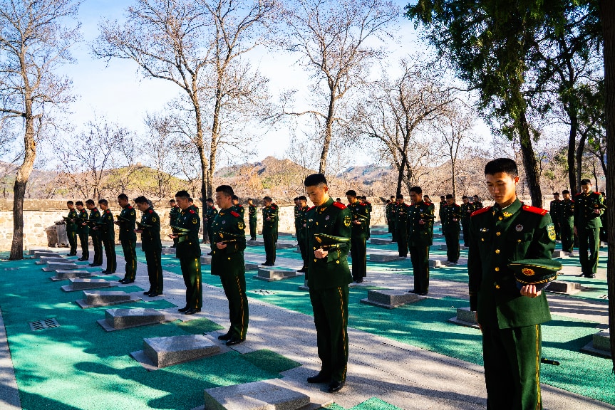 清明祭英烈 薪火永相传丨武警第一机动总队某支队官兵缅怀先烈铸忠诚 清明祭英烈 薪火永相传丨武警第一机动总队某支队官兵缅怀先烈铸忠诚
