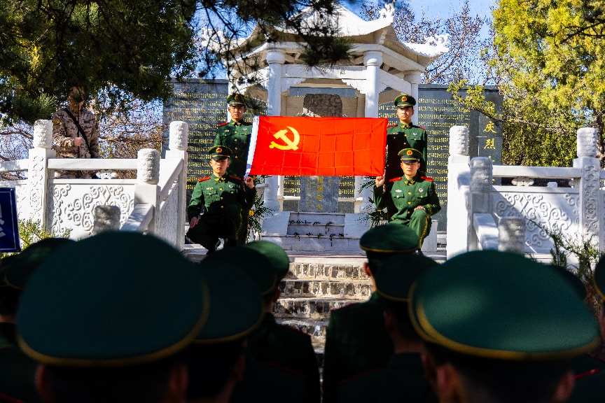 清明祭英烈 薪火永相传丨武警第一机动总队某支队官兵缅怀先烈铸忠诚 清明祭英烈 薪火永相传丨武警第一机动总队某支队官兵缅怀先烈铸忠诚