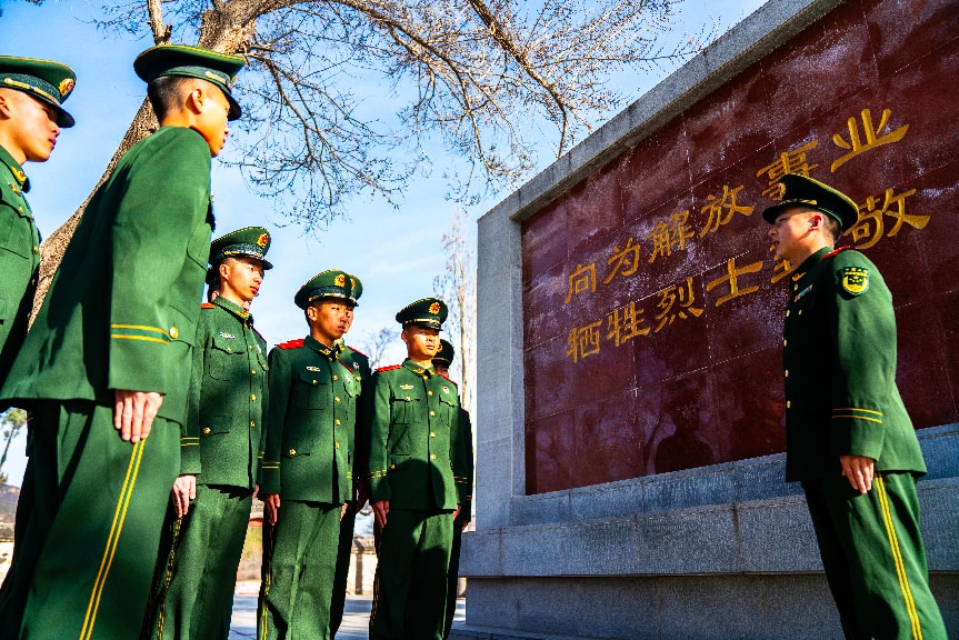 清明祭英烈 薪火永相传丨武警第一机动总队某支队官兵缅怀先烈铸忠诚 清明祭英烈 薪火永相传丨武警第一机动总队某支队官兵缅怀先烈铸忠诚